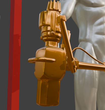 Mini Super Rocket Sledge Miniature Format