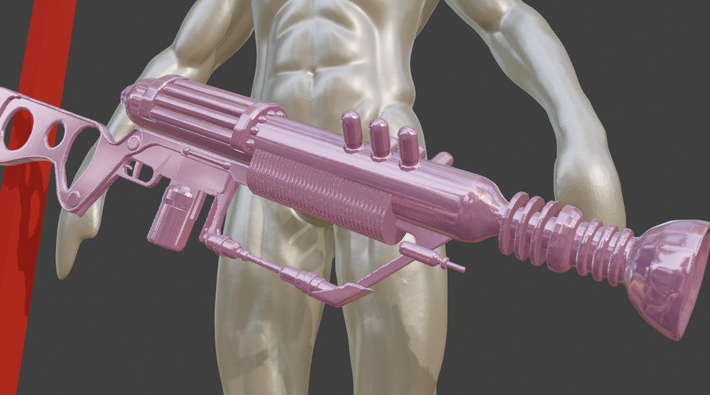 REPLICA LAER RIfle Realistic Size  | Fallout New Vegas Laser Assisted Electrical Rifle