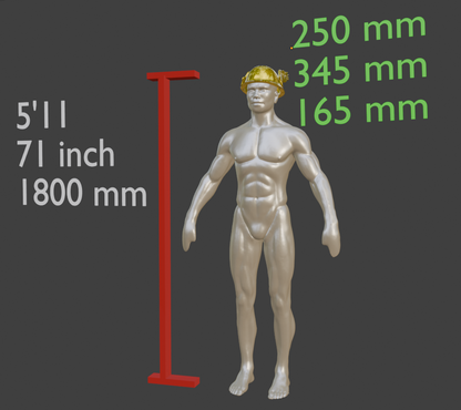 Mini Hermes Helmet Miniature Format