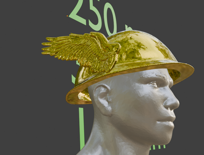 Hermes Helmet Cosplay and dress up piece