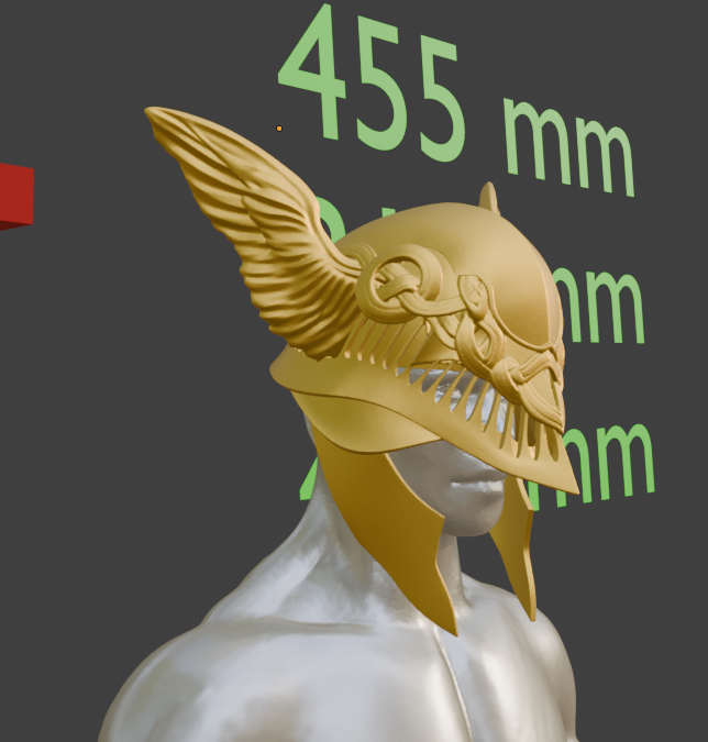 Malenia Helmet Replica Cosplay and dress up piece