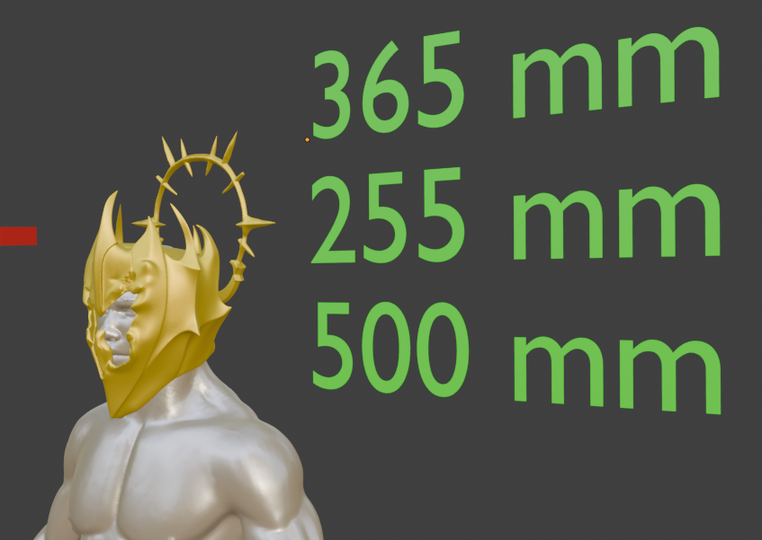Grymforge Helm Replica Cosplay and dress up piece