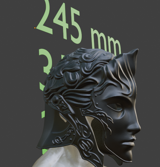 Twinned Helm Replica Cosplay and dress up piece