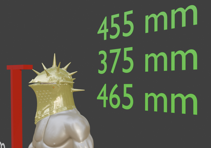Spiked Elite Knight Helm Replica Cosplay and dress up piece