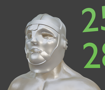 Man in the Iron mask Helm Replica Cosplay and dress up piece