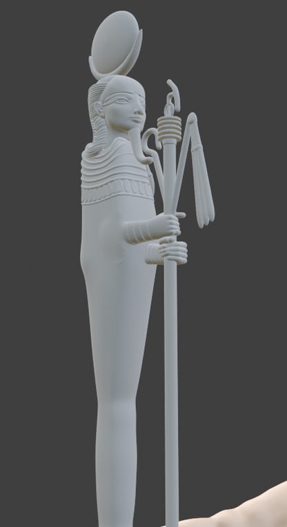 Khonsu Statue | Egyptian Moon God Sculpture | God of the Moon, Healing & Protection | Ancient Egypt Deity Figurine | Egyptian Mythology Decor