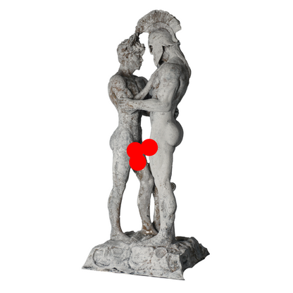 Achilles and Patroclus Statue
