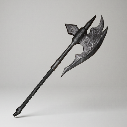 Ebony Great Axe Replica