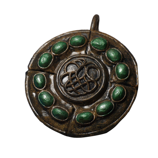 Viridian amber Talisman 2 Jewelry piece