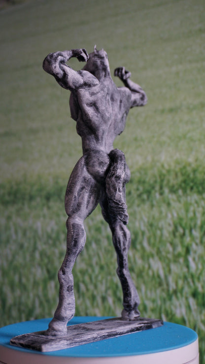 Champion – Horse Man Statue