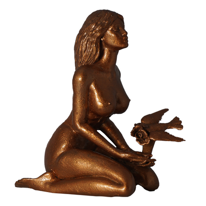 Rosetti Beata Beatrix Unclothed art Replica Statue