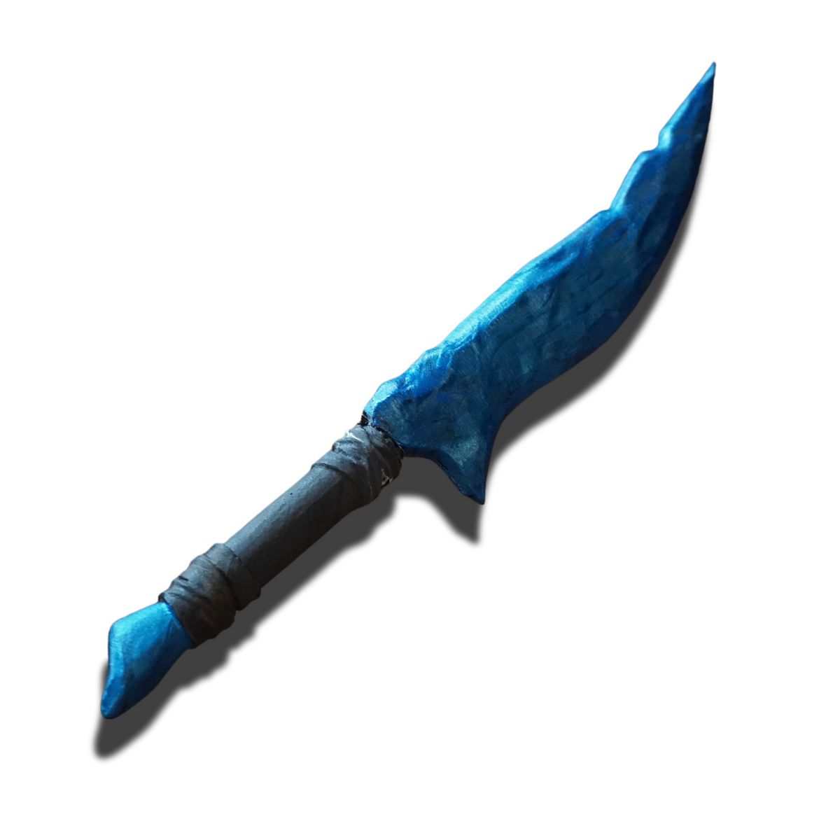 Mini Crystal Knife Non functional Durable Plastic Replica Cosplay Piece