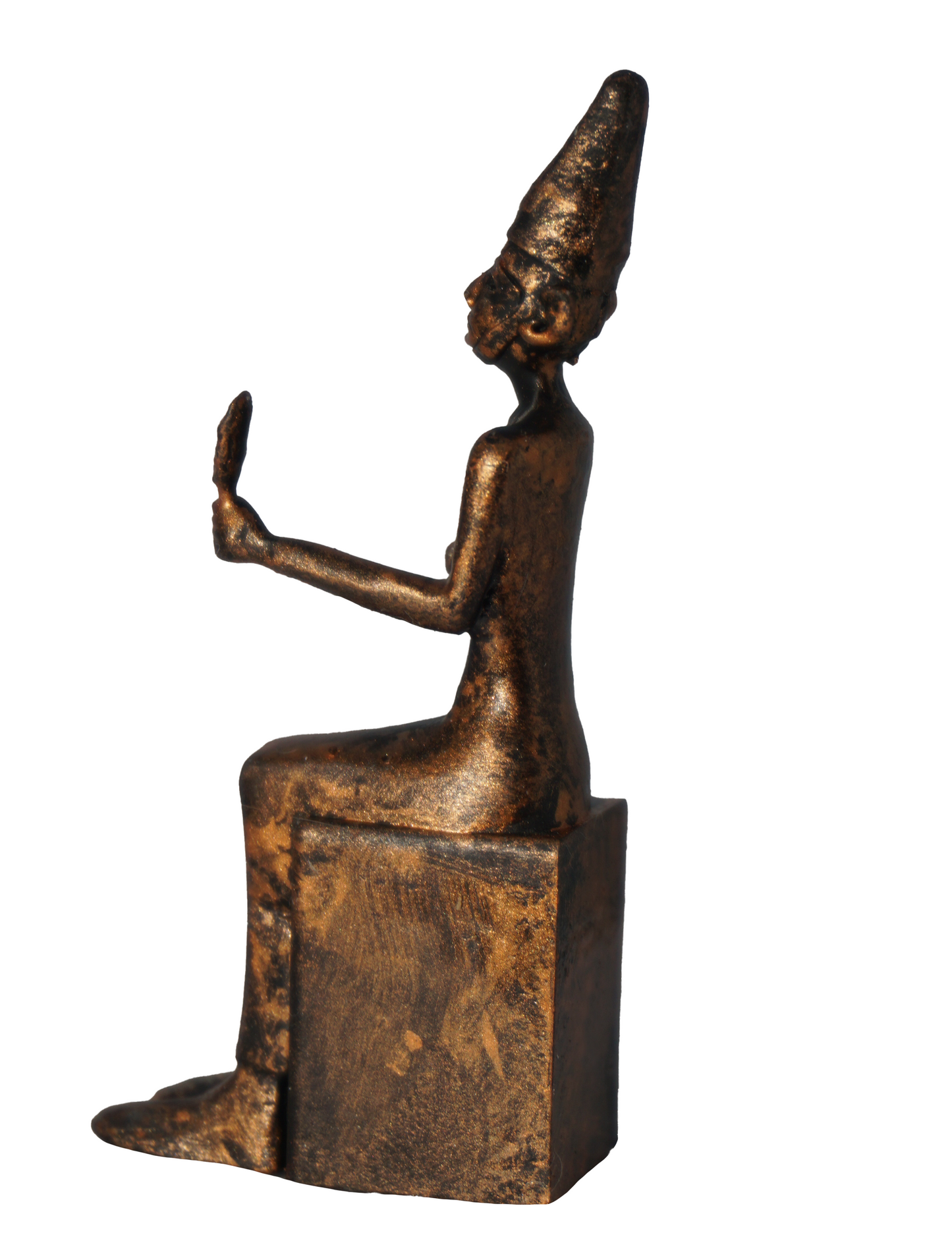 El Statue Replica Ancient God Figurine