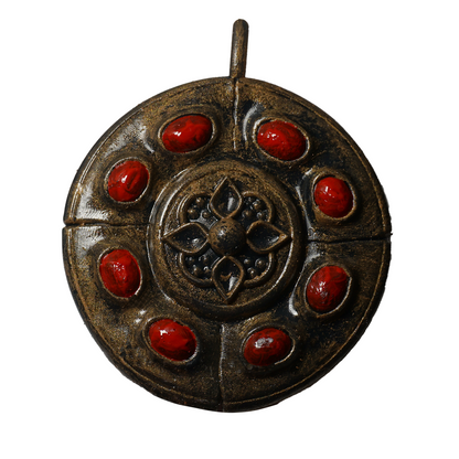 Crimson Amber Talisman 1 Jewelry