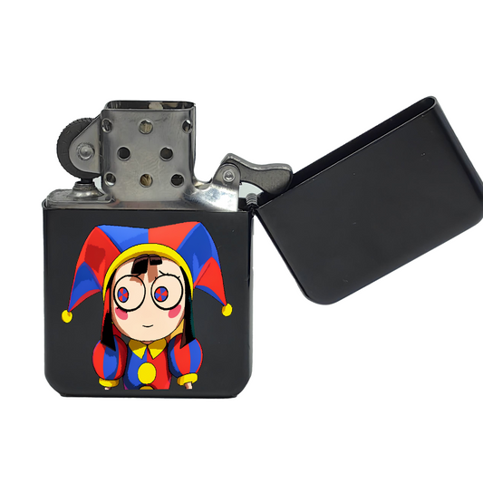 Pomni Refillable Lighter Hard Durable Resin Relief Print