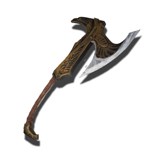 Elven War Axe Non functional Durable Plastic Replica Cosplay Piece