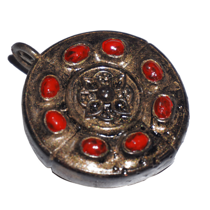 Crimson Amber Talisman 1 Jewelry