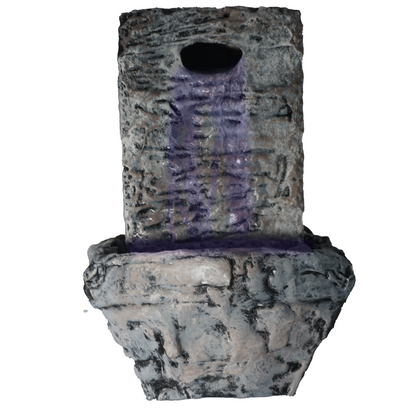 Cliff Waterfall tabletop water Fountain Interactive art