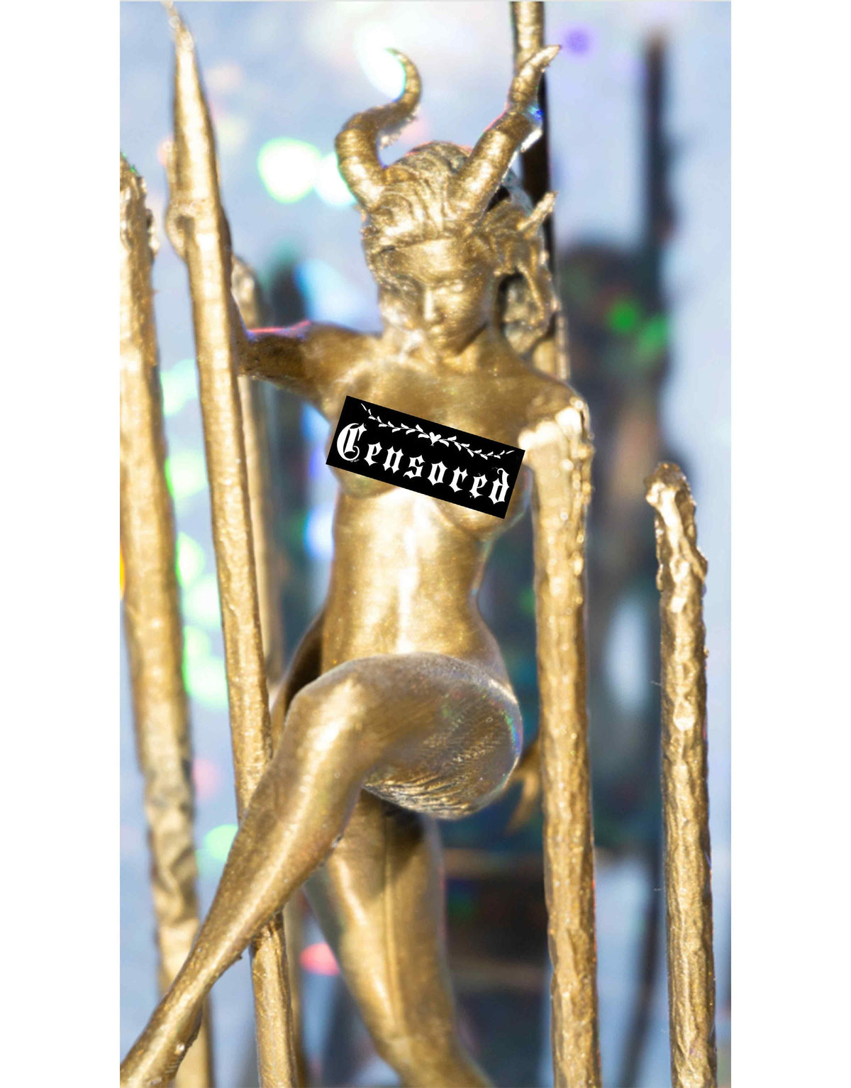 Female, Succubus Pole Dancing Figurine Statue