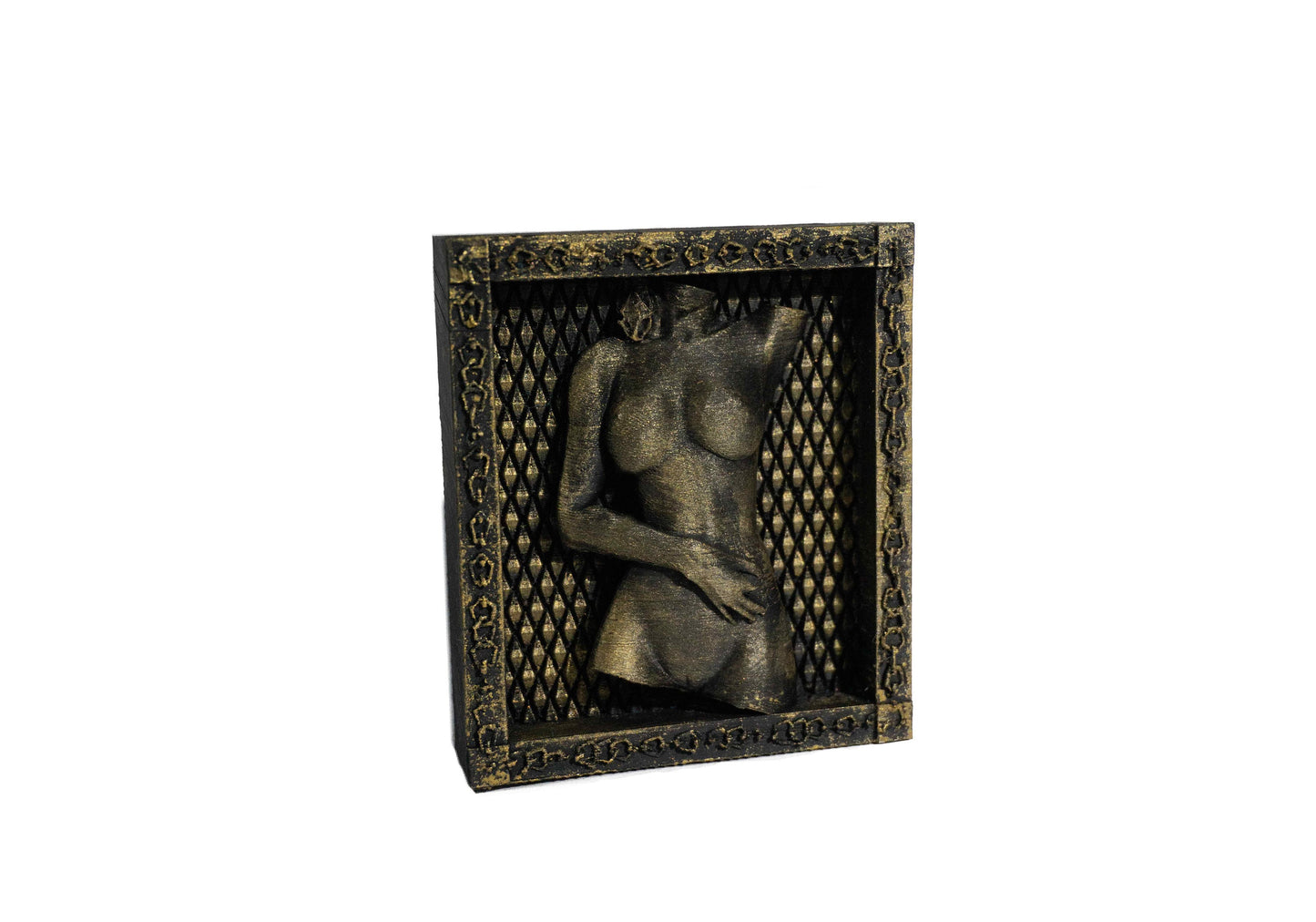 Female, Alissa Sculpture Plaque, Wall mount, Tabletop Decoration Statue