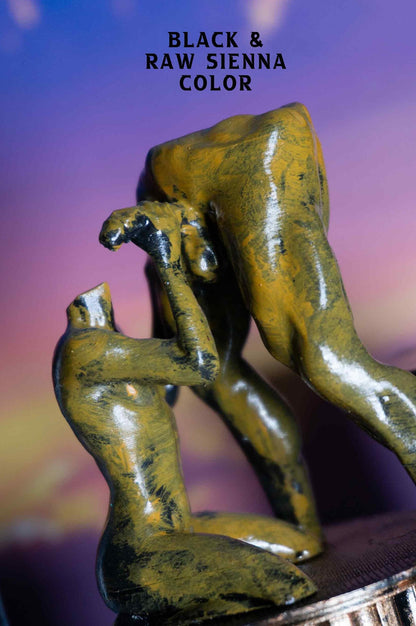 Two Males, The strong, and the submissive - Sculpture, Statue, and Tabletop Decoration