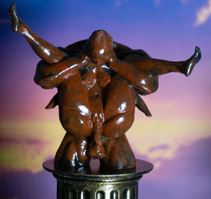 Male, Female, Love in the air - Sculpture, Statue, and Tabletop Decoration