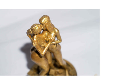 Two Females, Sensual - Sculpture and Tabletop Decoration Lesbian Statue