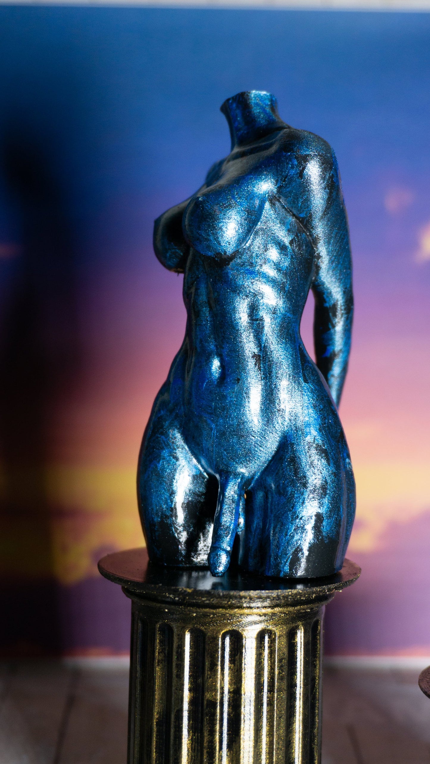 Transgender, Looking In The Past - Sculpture, Statue, and Tabletop Decoration