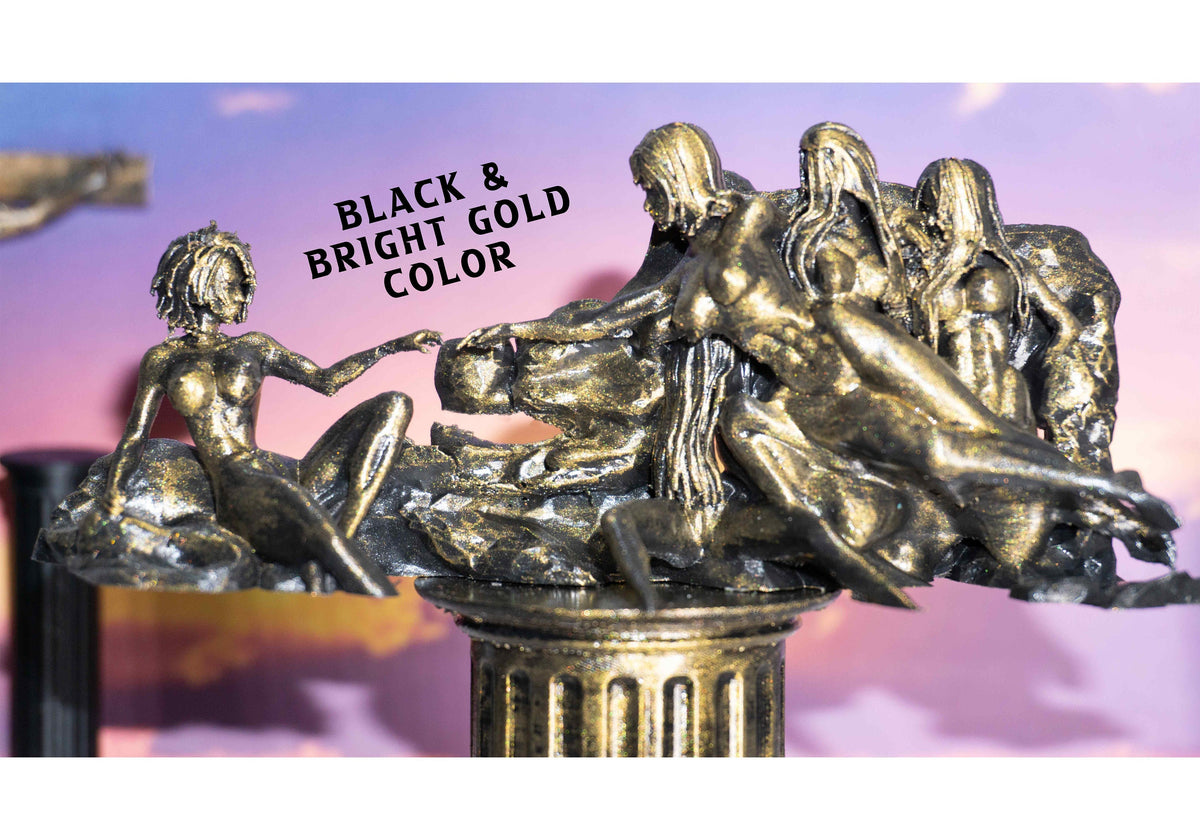 Michelangelo Eve Sculpture, 3D Printed Statue, Glossy Acrylic Finish