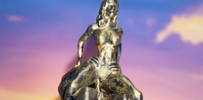 Male, Female, Reverse cowgirl, on top - Sculpture, Statue, and Tabletop Decoration