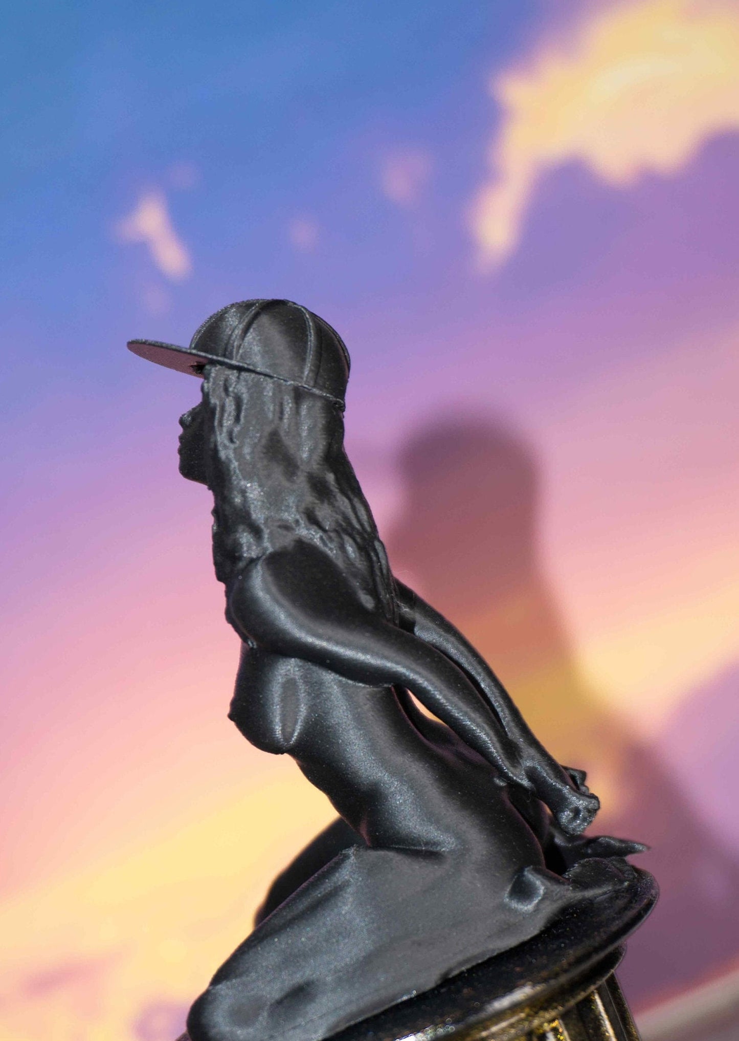 Transgender, Snapback Bound - Sculpture and Tabletop Decoration Transgender Trans Statue