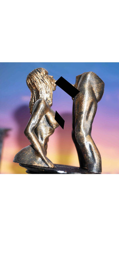 Female, Male, Tourniquet - Sculpture and Tabletop Decoration Statue