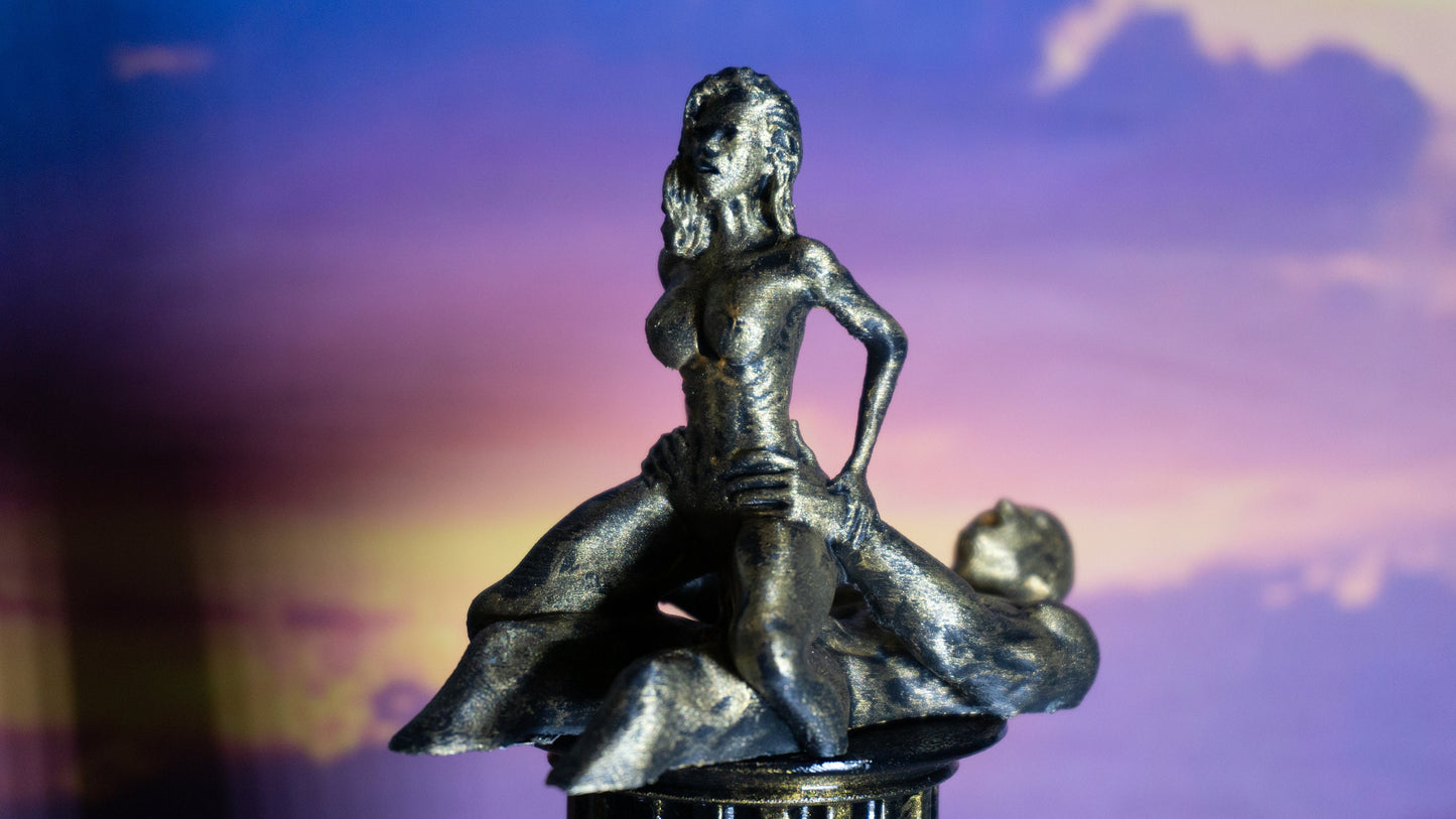 Male, Female, Reverse cowgirl, on top - Sculpture, Statue, and Tabletop Decoration