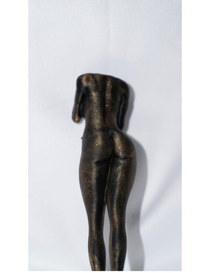 Female, The Thinker - Sculpture