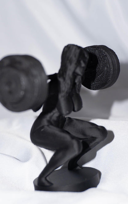 Female, Weightlifting - Sculpture and art decoration Transgender art