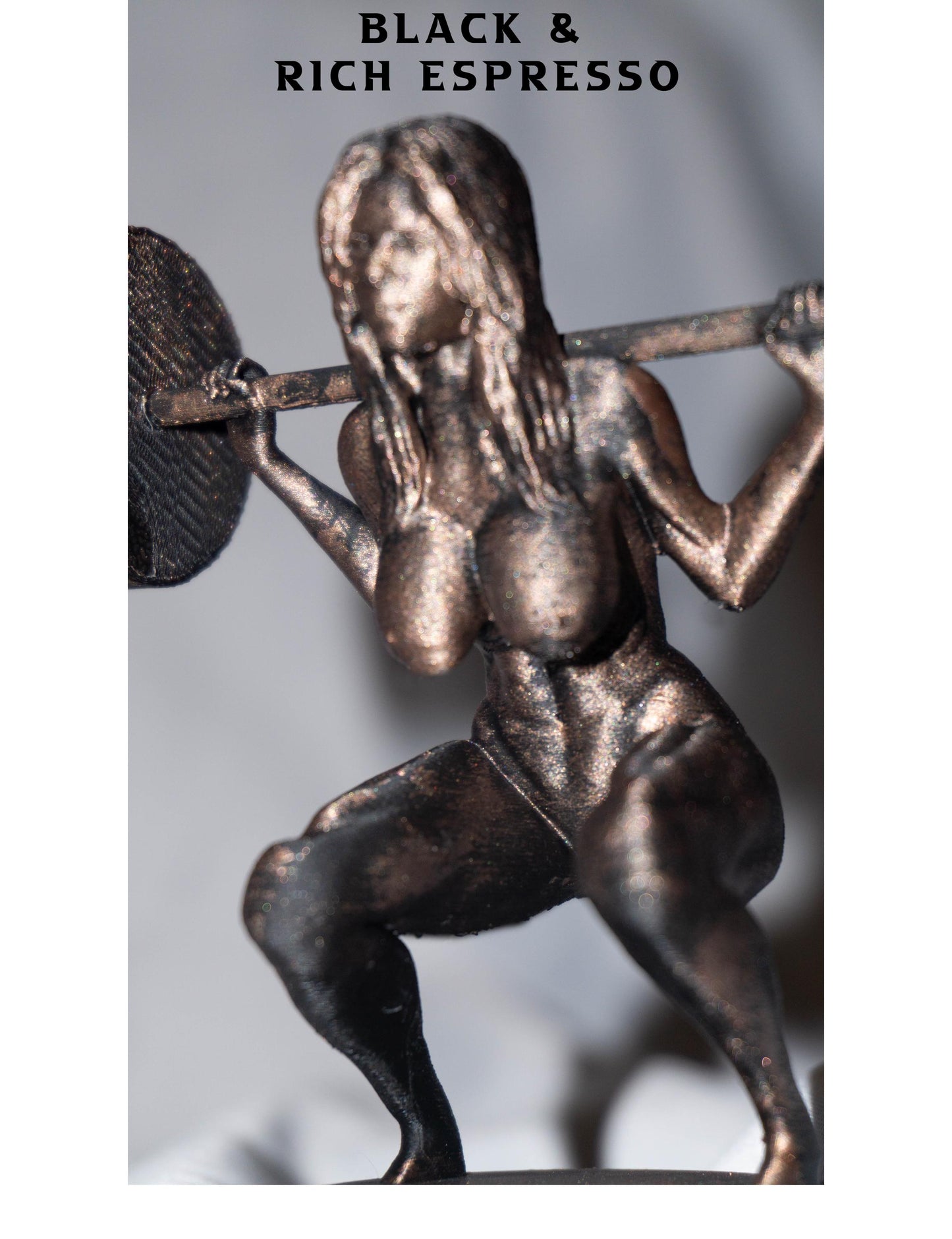 The Squat - Sculpture and Tabletop Decoration Statue | woman trans Statue