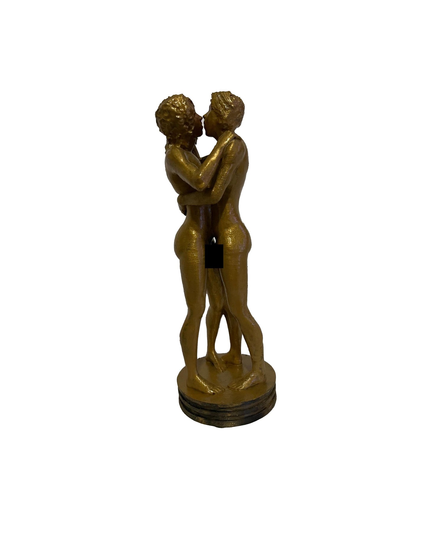 The Kiss - Sculpture and Tabletop Decoration Statue | Gay Men Statue