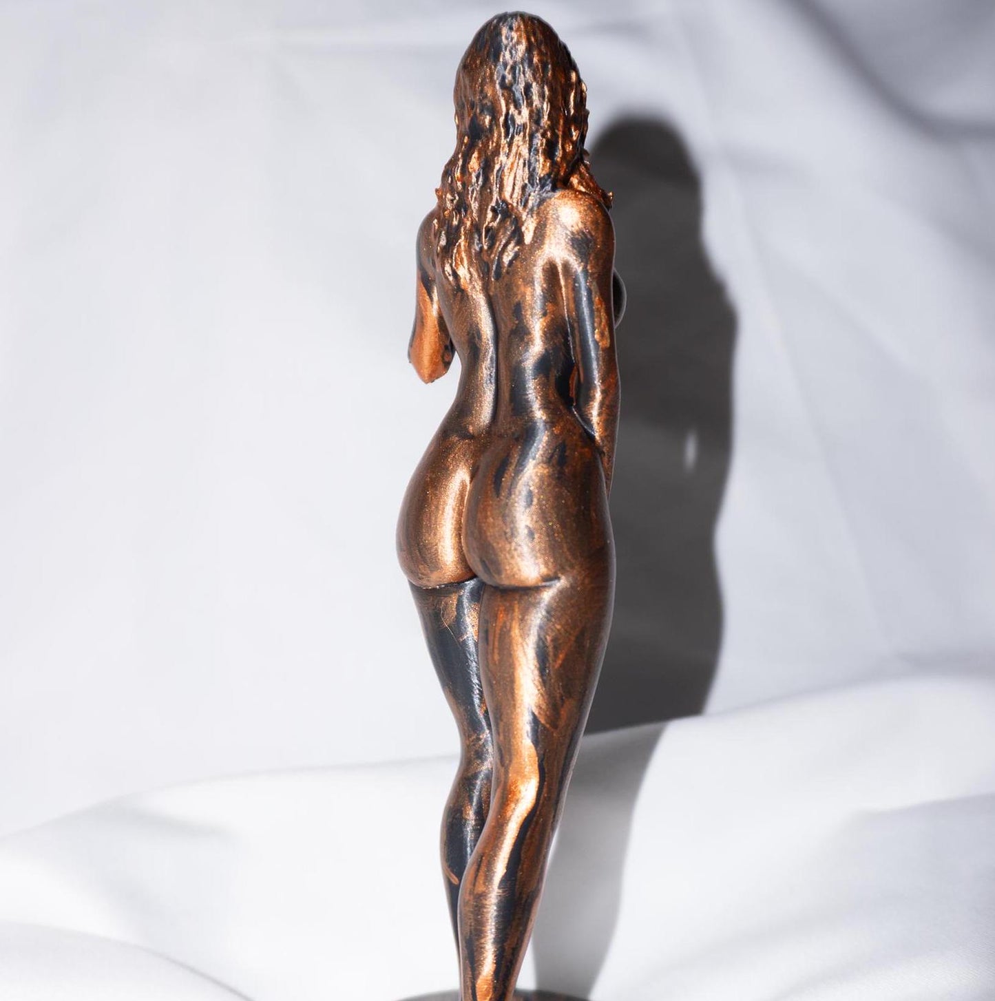 Androgynous, Selfie - Sculpture and Tabletop Decoration Statue Transgender