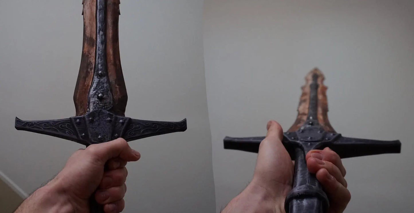 Dragon Bone Great Sword From Skyrim , Realistic Size  | Viking | Ancient Nord Weapon | Dragonborn