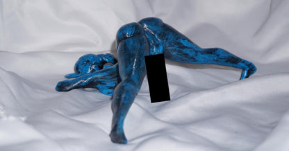 Adrogynous, Ecliptica - Woman Sculpture and Tabletop Decoration Statue Transgender art | LGBTQ