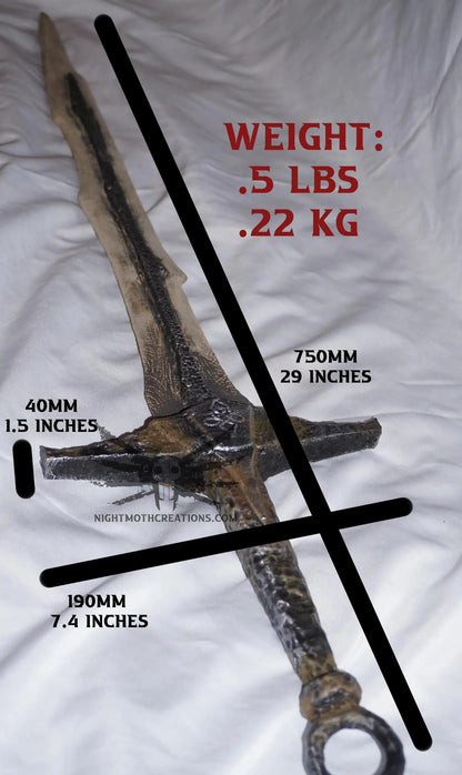 Dragon Bone short Sword From Skyrim , Realistic Size  | Viking | Ancient Nord Weapon | Dragonborn