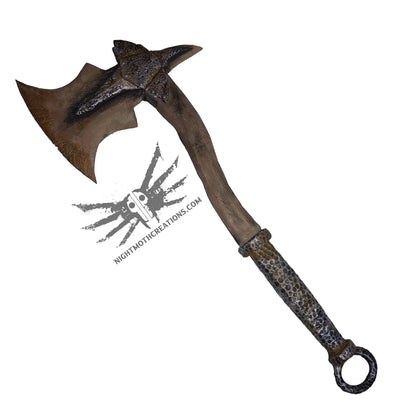 Dragon Bone Axe From Skyrim , Realistic Size  | Viking | Ancient Nord Weapon | Dragon | AXE | Prop | Replica | The Elder Scrolls