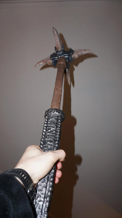 Dragon Bone Mace From Skyrim , Realistic Size  | Viking | Ancient Nord Weapon | Dragonborn