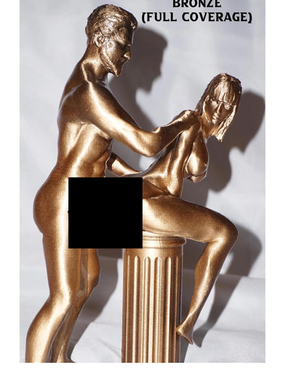 Female, Male, Seated - Sculpture and Tabletop Decoration Statue