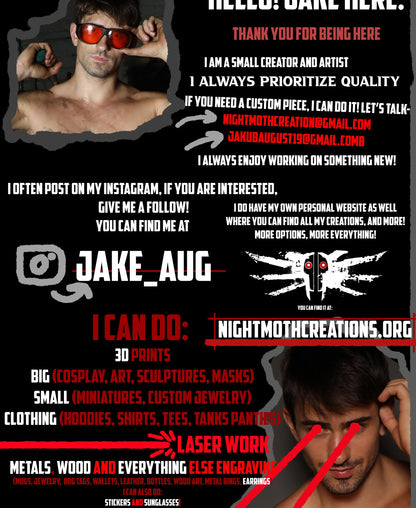 Bloody Seppuku – Ninja Statue Abstract art