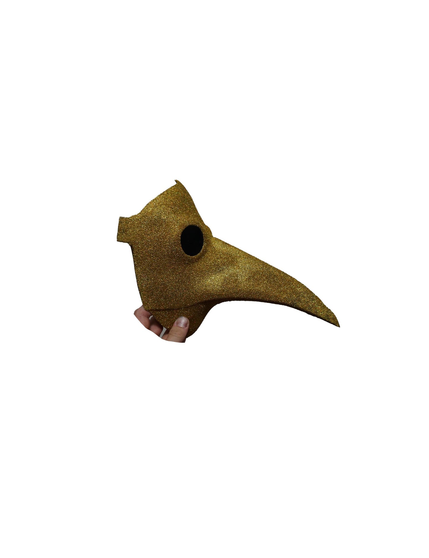 Festive Glitter Plague Mask