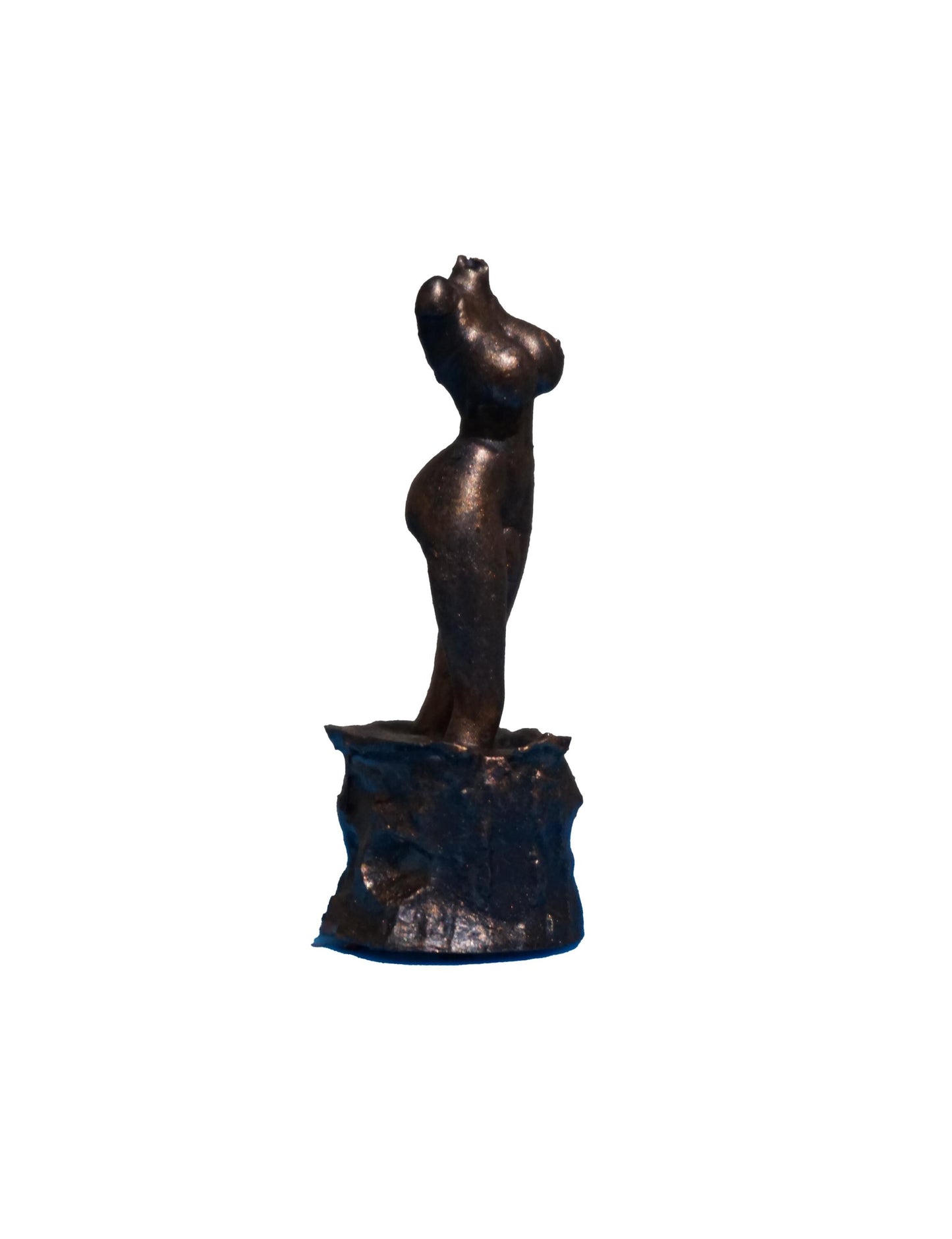 Bound – Woman Encased in Stone Figurine