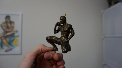 Secret Agent – Male Figurine with Suppressed weapon