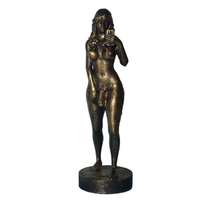 Transgender Self-Reflection - Selfie Statue