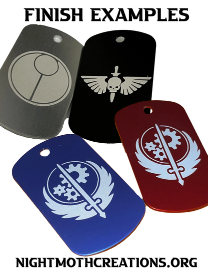 Warhammer 40k Dog Tags | Jewelry | Space Marines